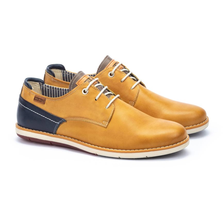 Men's Pikolinos JUCAR Casual Shoes Yellow | NZ S8072A1